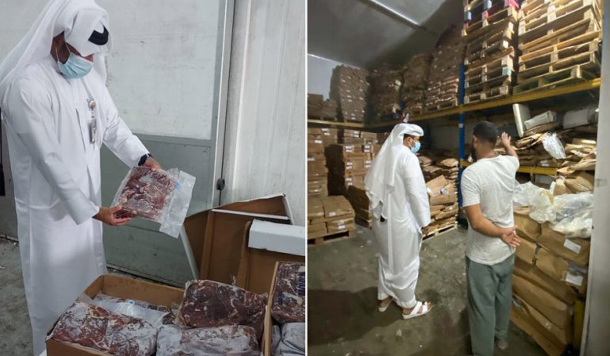 Doha Municipality seizes 6 tonnes of rotten frozen meat and fish